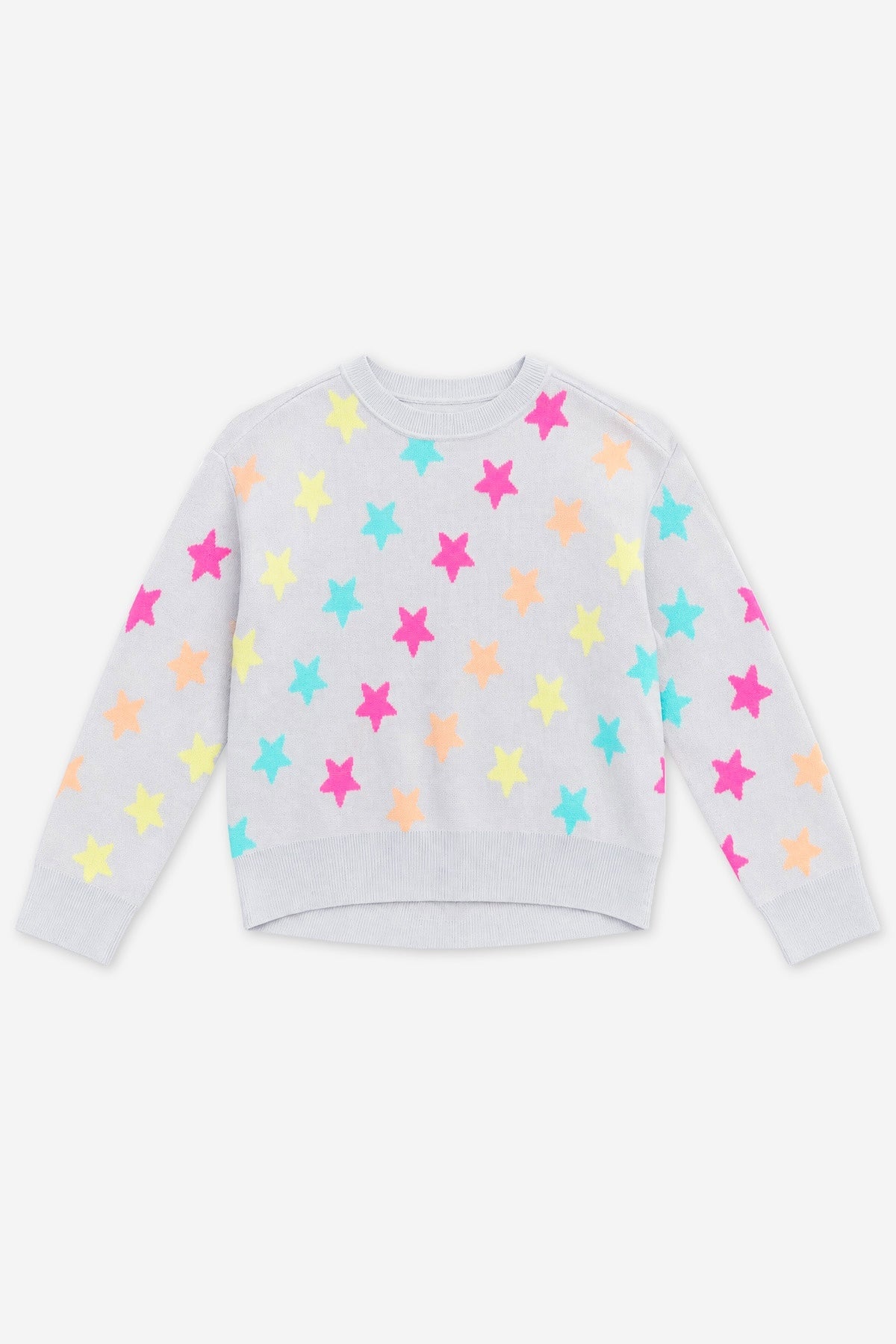 Yummy Soft Crew Neck Sweater - Bubble Gum Pink Green Ivory Candy Canes - NEW!