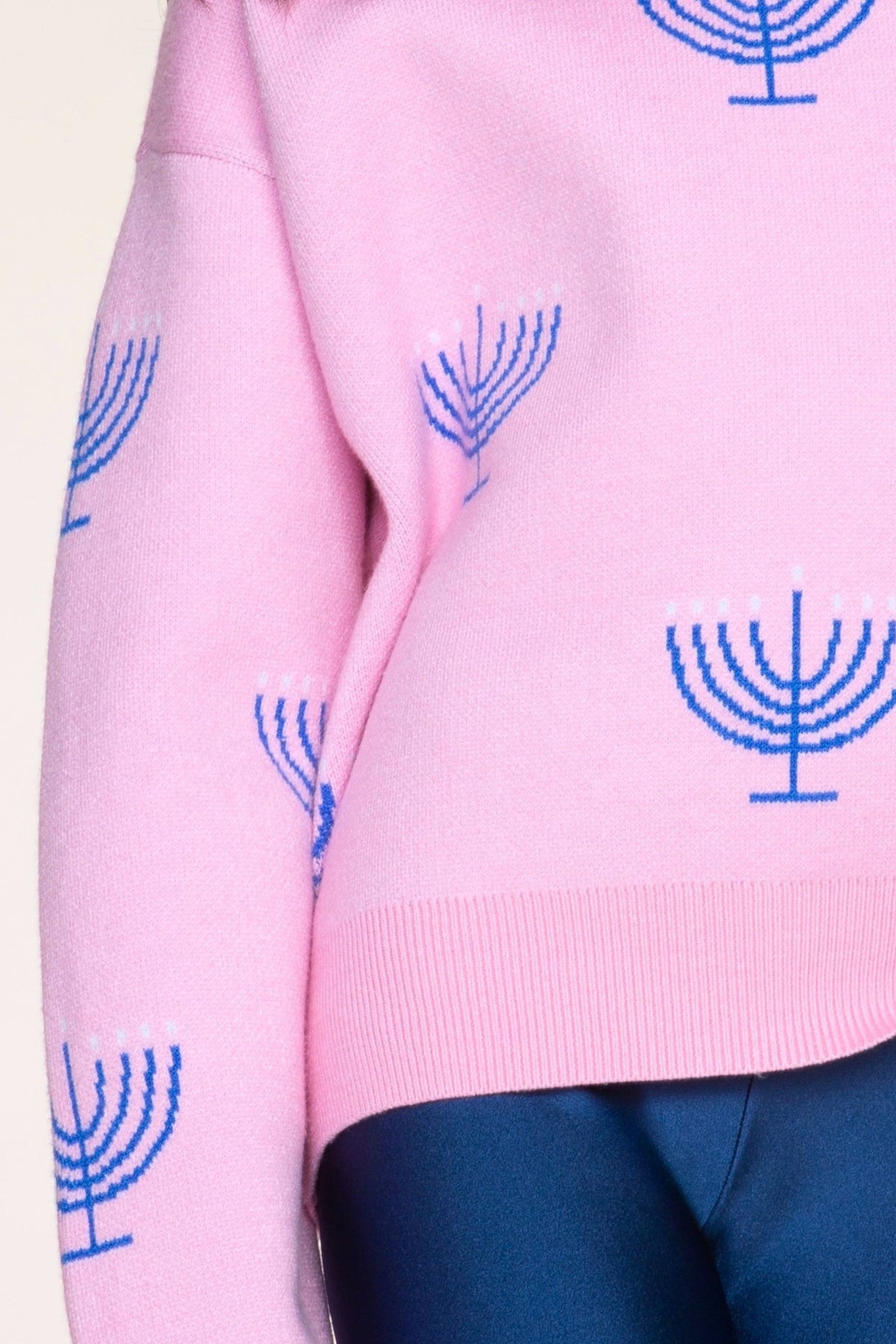 3 Pack Yummy Soft Sweater, Long Sleeve Ballet Be Happy Tulle Dress & High Shine Legging - Bubble Gun Pink Blue Menorah | Black Gold Sequin Bow Foil Star | Vintage Navy - NEW!