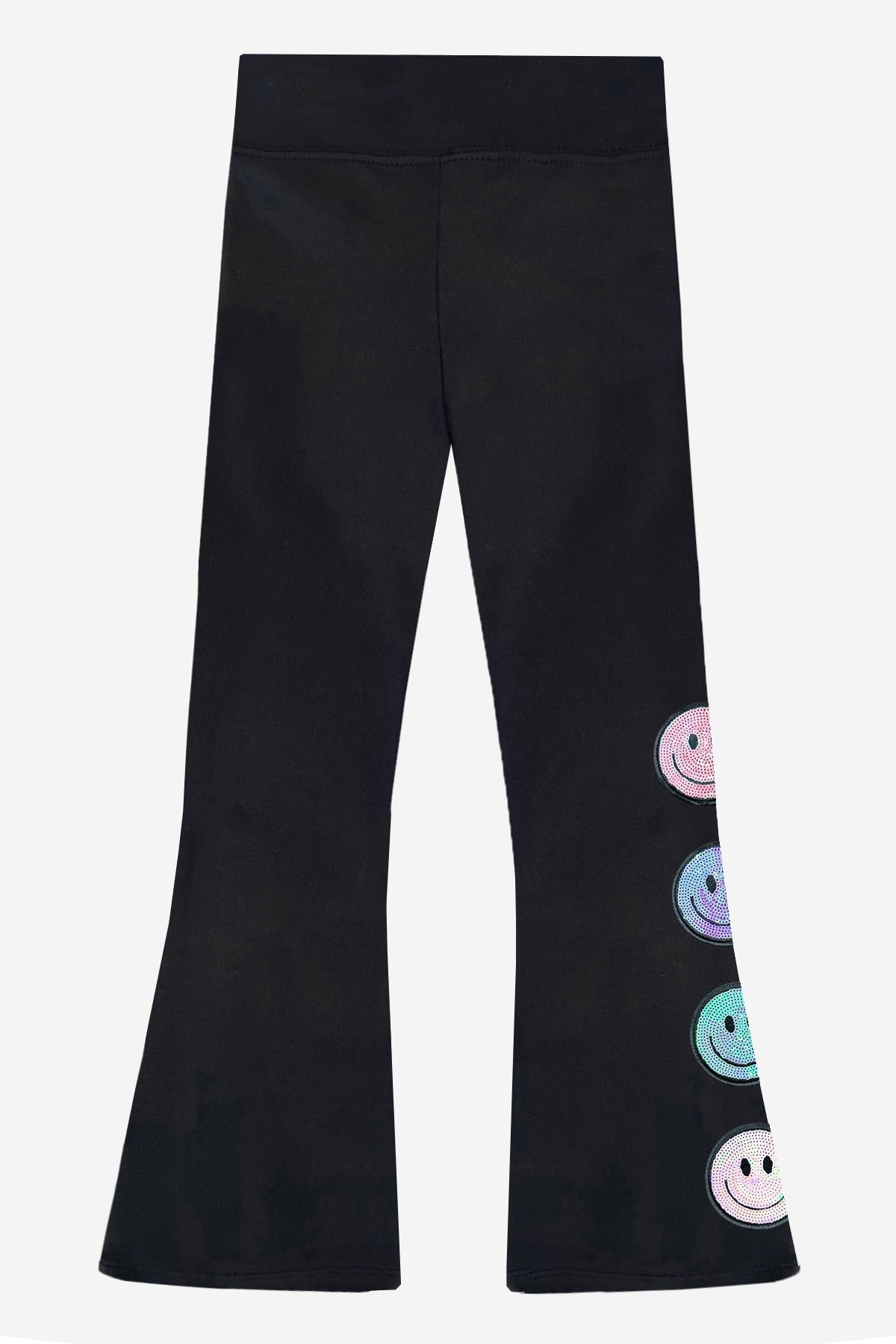 Simply Soft Luxe Flare Legging - Steel Rainbow Stars - NEW!