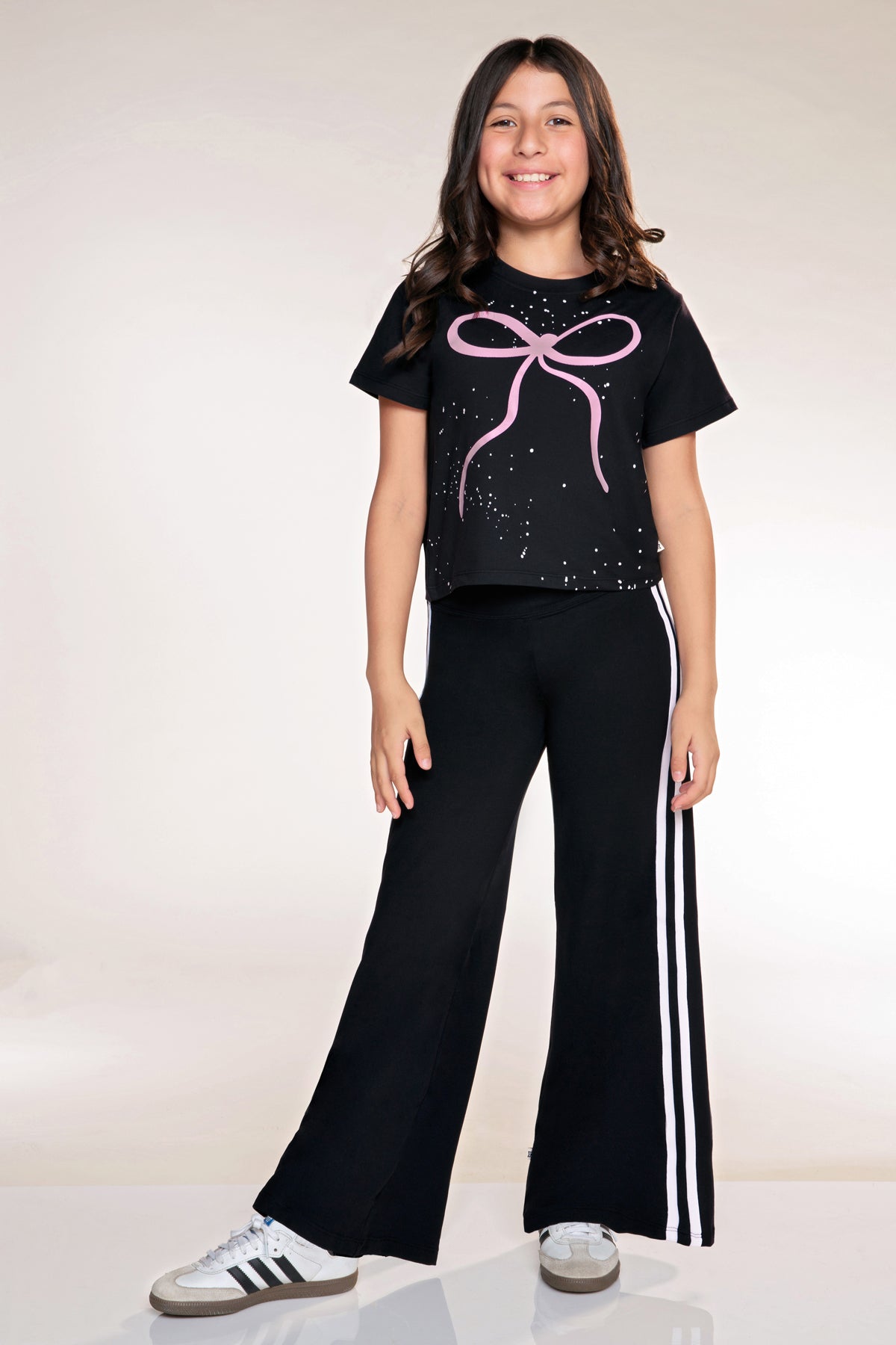 Simply Soft Easy Tee - Pink Black Graffiti Icons - NEW!
