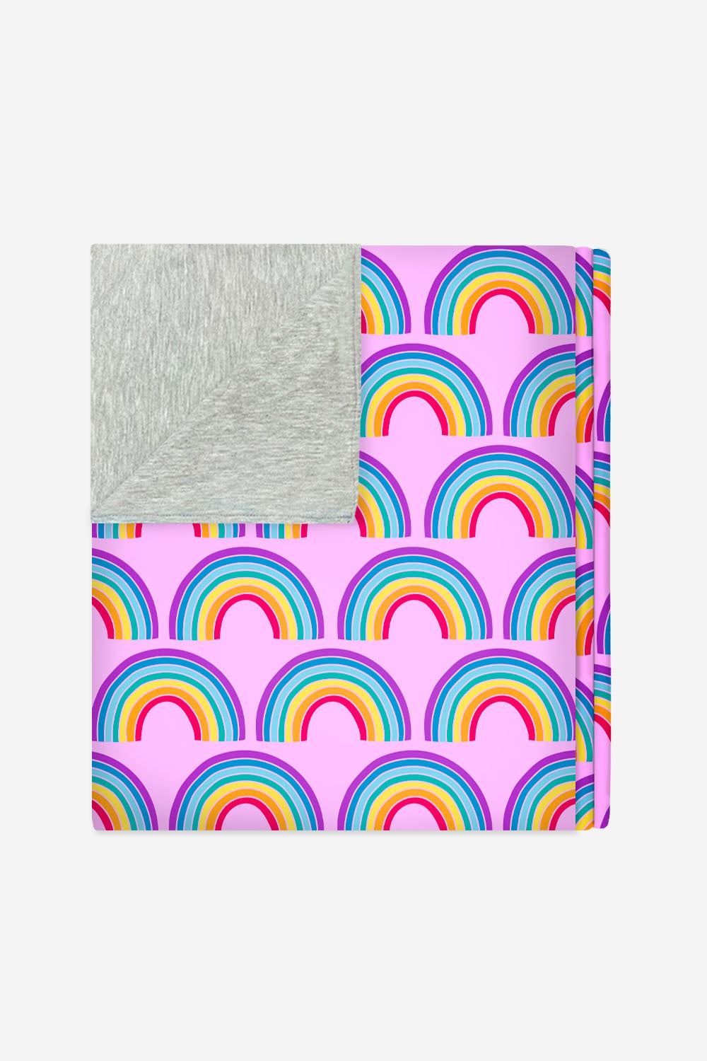 Simply Soft Reversible Blanket - Rainbow S'Mores - NEW!