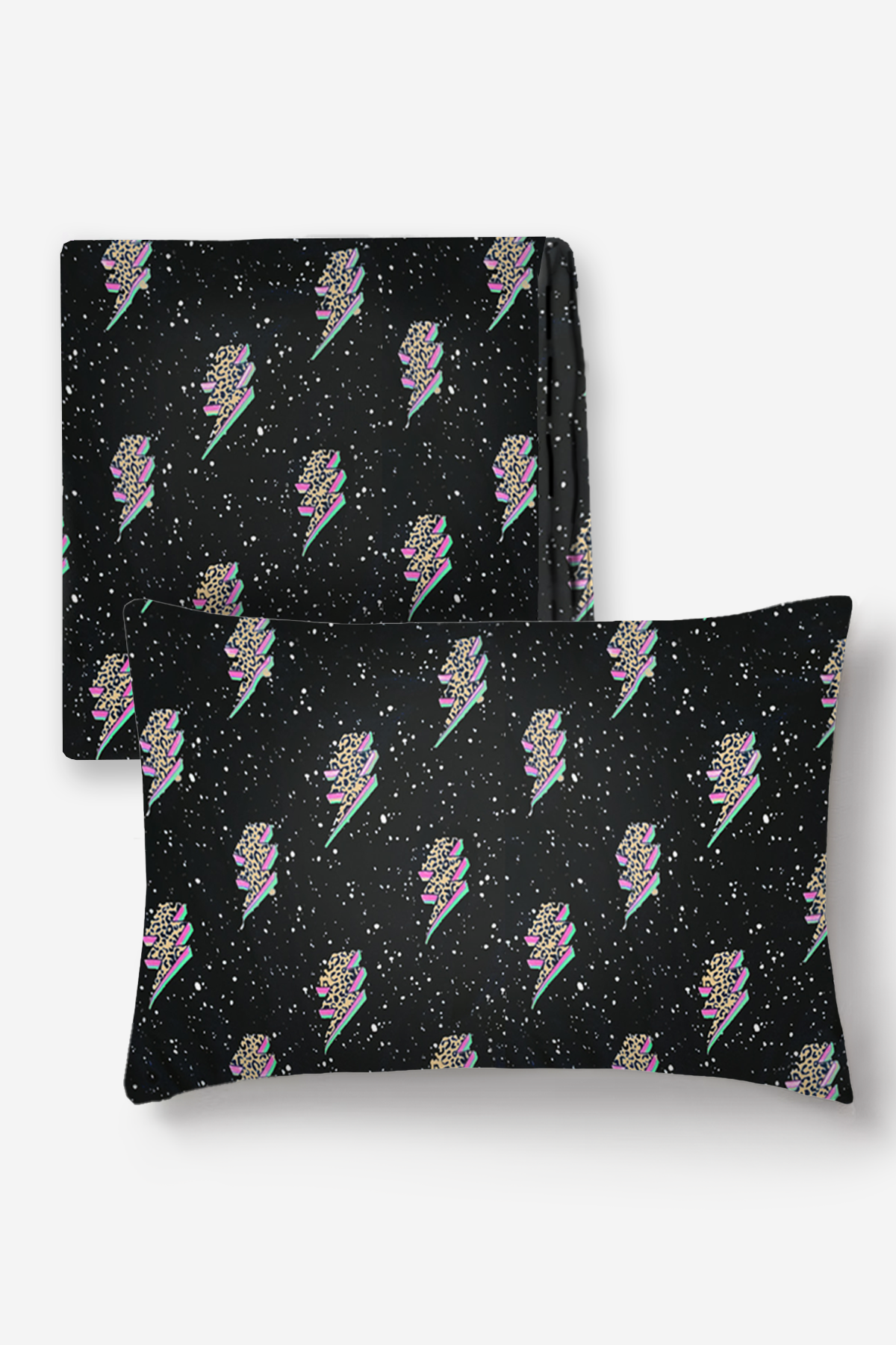 Blanket & Pillowcase Bundle - Purple Pink Graffiti