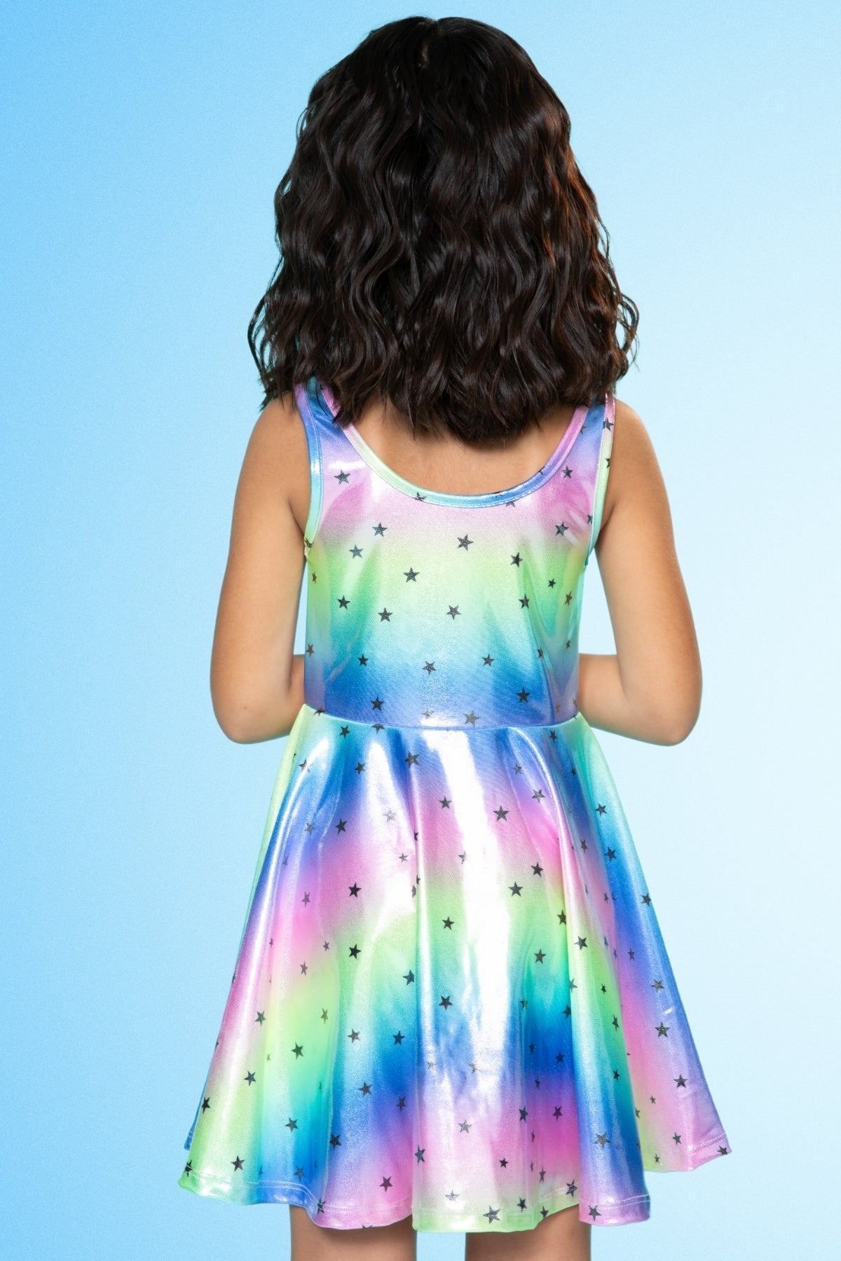 High Shine Super Twirl Dress - Rainbow Gummy Bear