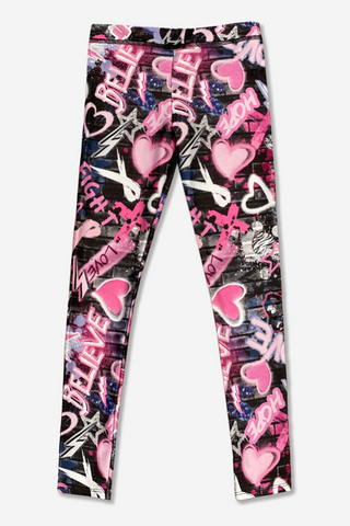 Extra Plus Pink Butterfly Print Leggings – Denise's Delights