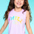 Lilac Rainbow Smile