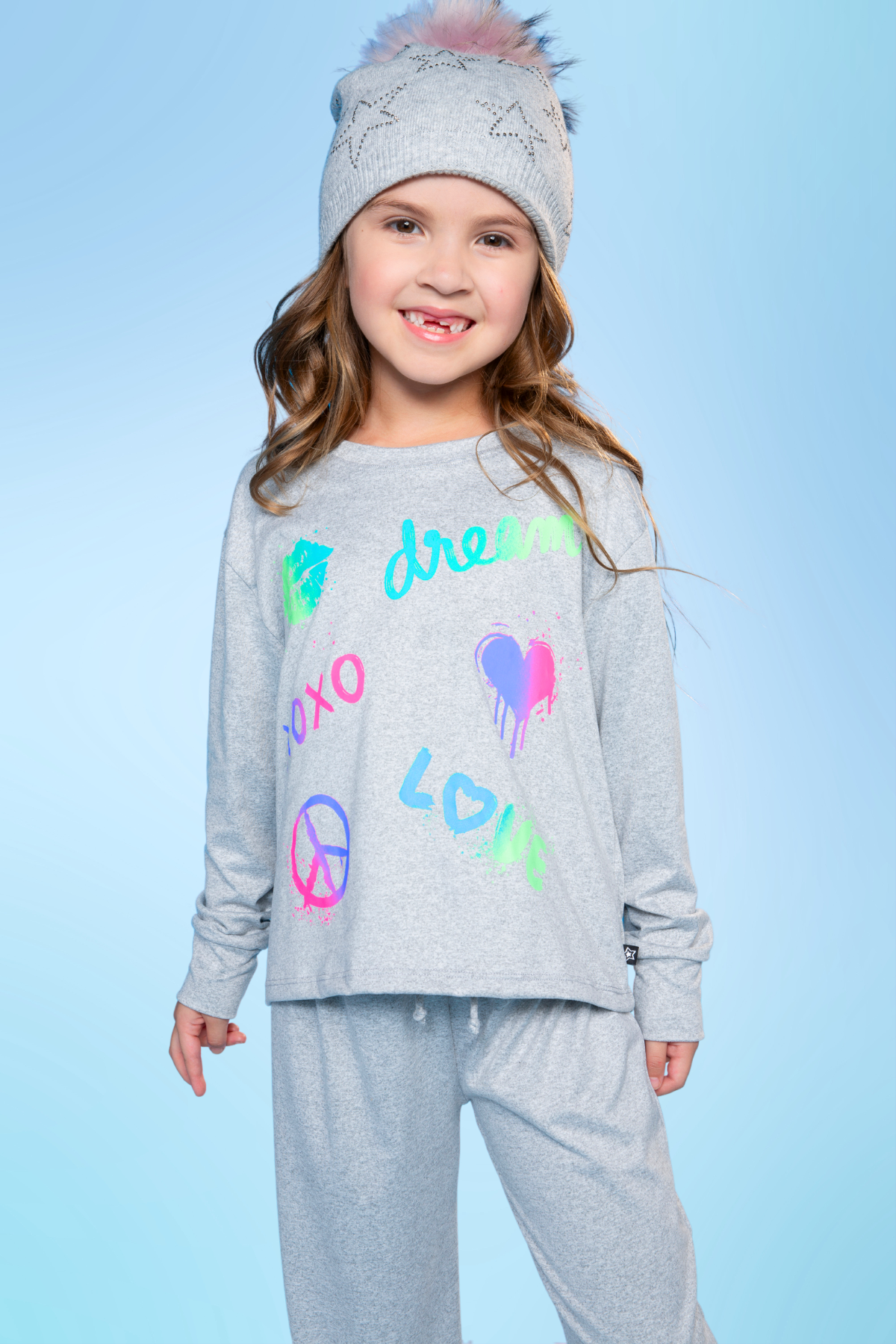 Simply Soft Long Sleeve Easy Tee & Karate Pant - Lavender Capybara