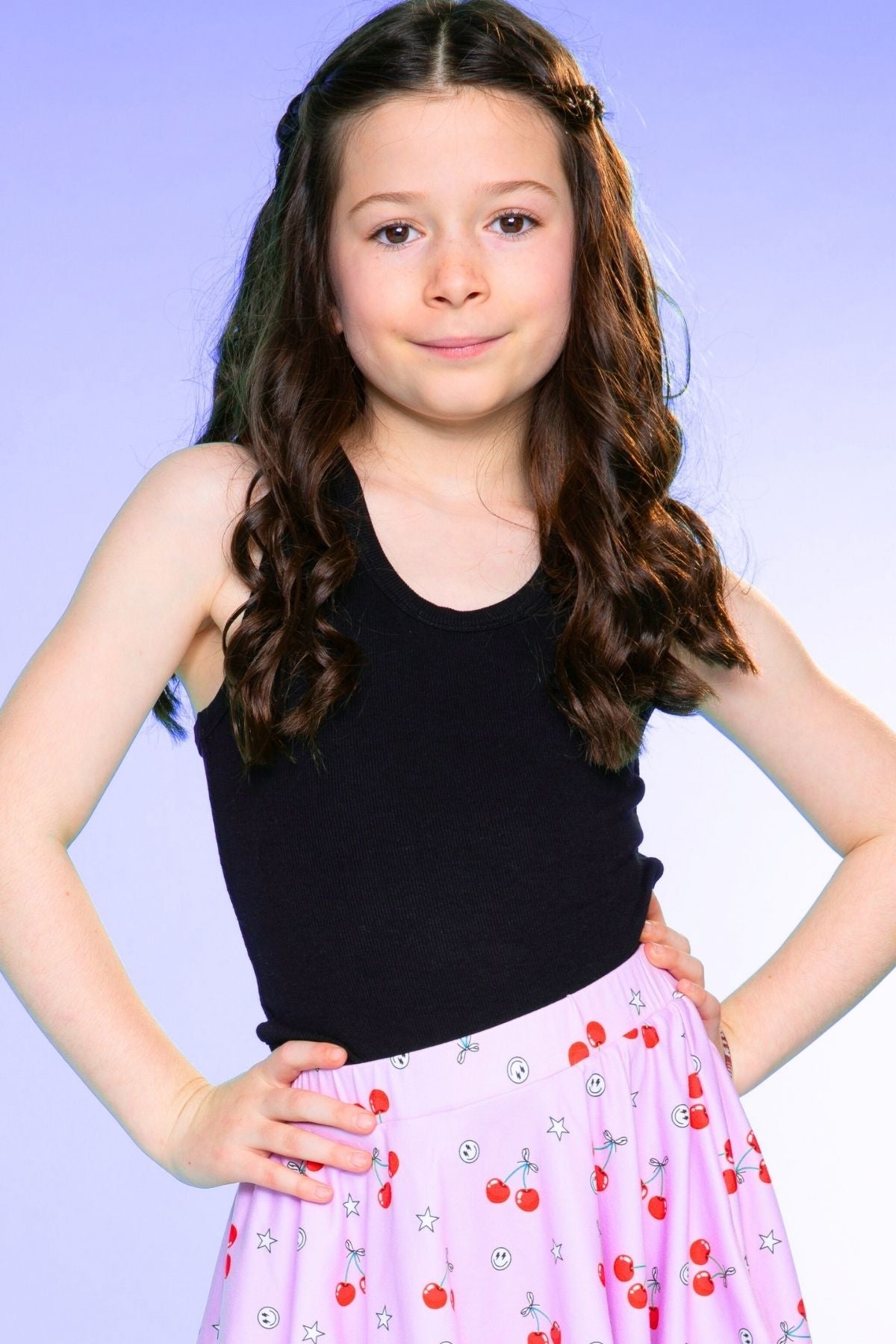 Ultra-Soft Ribbed Cropped Racer Tank - Neon Lime