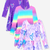 Purple Graffiti Rainbow | Rainbow Gradient | Pink Heart Sketch - NEW!