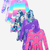 Tie Dye Rainbow Elements | Hot Pink Rainbow | Purple Graffiti Rainbow | Pink Heart Sketch | Rainbow Gradient - NEW!