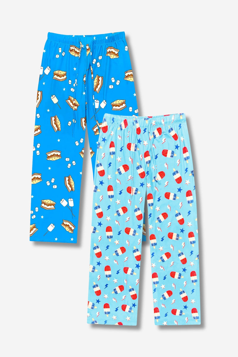 Multipack: Simply Soft Karate Pant - Blue Lake S'mores | Ice Blue Bomb Pop - Image 1