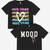 Washed Black Good Vibes | Black Mood Bow - NEW!