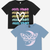 Washed Black Good Vibes | Grey Pink Moon - NEW!