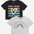 Heather Grey | Washed Black Good Vibes - NEW!
