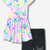 Rainbow Smile Retro | Black Butterfly Rhinestone