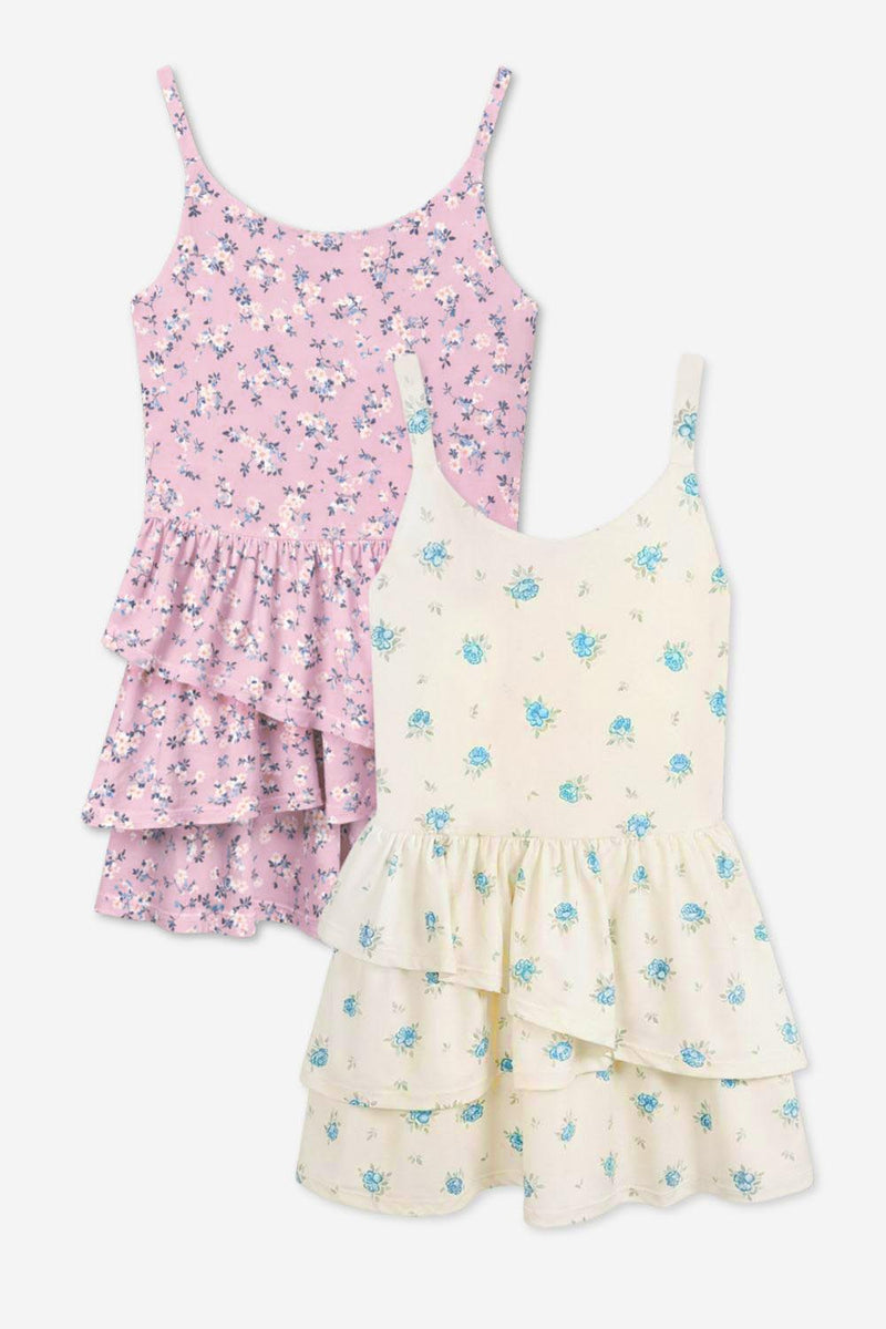 2 Pack - Air Swift Asymmetrical Tank Dress