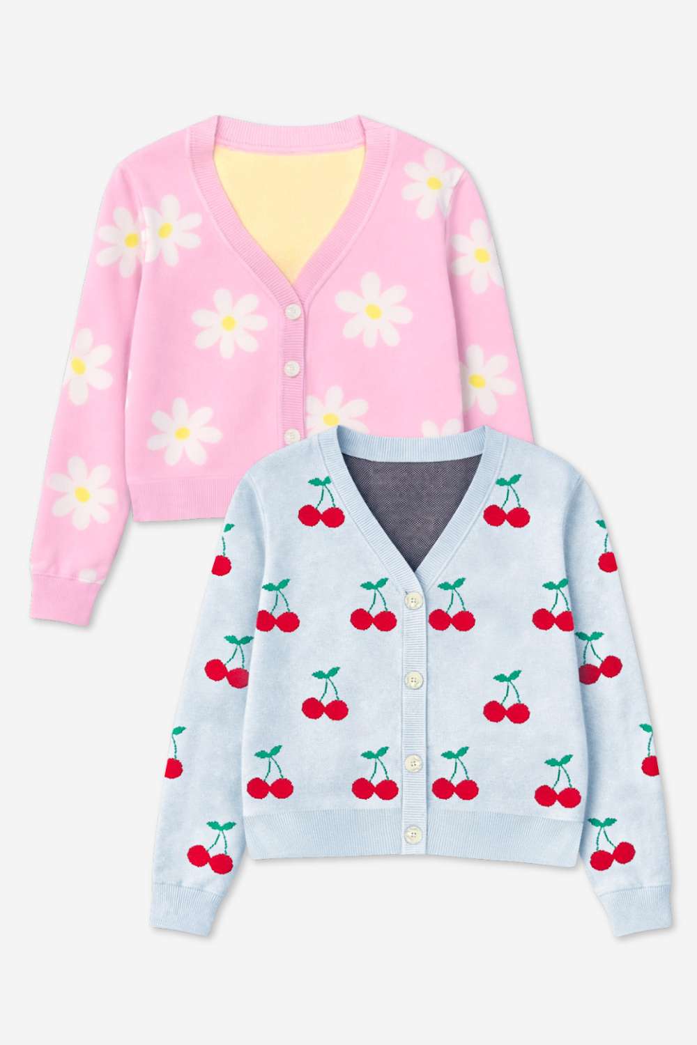 2-Pack Yummy Soft Cardigan Sweater