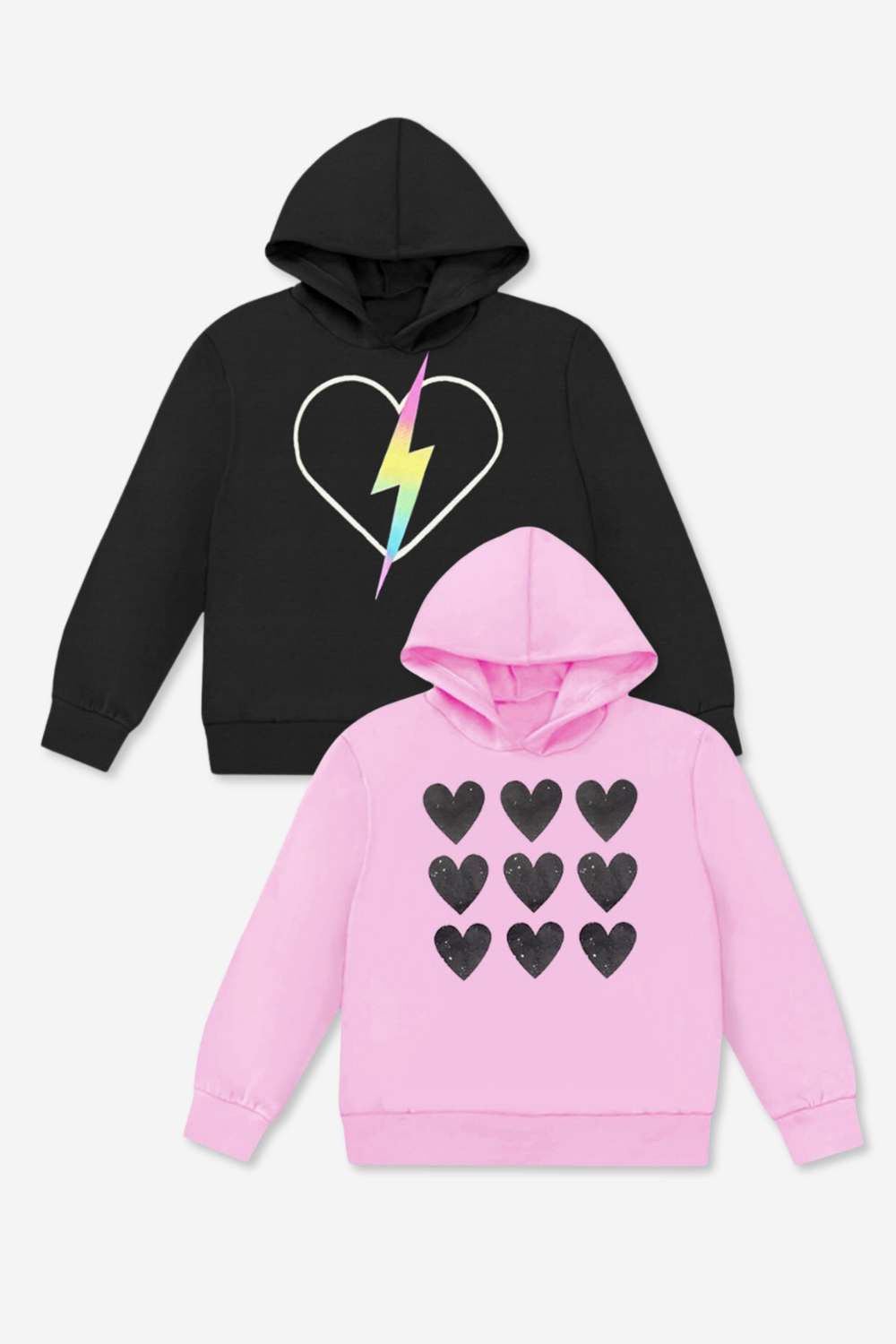 2-Pack Cotton Soft French Terry Hoodie