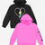Black Rainbow Heart Bolt | Hot Pink Elements - NEW!