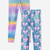 Glitter Rainbow | Denim Leopard Pink Bow - NEW!