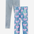 Denim Leopard Pink Bow | Silver Glitter - NEW!