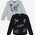 H. Grey Butterfly | Black Ombre Emojis - NEW!
