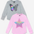 Pink Rainbow Star | H. Grey Butterfly - NEW!