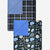 Black White Blue Plaid | Black Multi Sports - NEW!