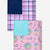 Pink Navy Plaid | Ice Pink Sun & Moon - NEW!