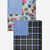 Charcoal Monster Truck | Black White Blue Plaid - NEW!