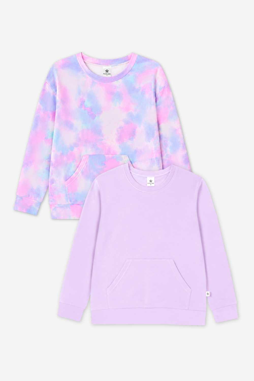 2-Pack Simply Soft Kanga Pocket Crew Top