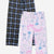 Black White Blue Plaid | Pink Bows - NEW!