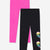 Neon Pink | Black Rainbow Heart Bolt - NEW!