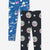 Denim Bleach Emojis | Black Rainbow Leopard Smile - NEW!