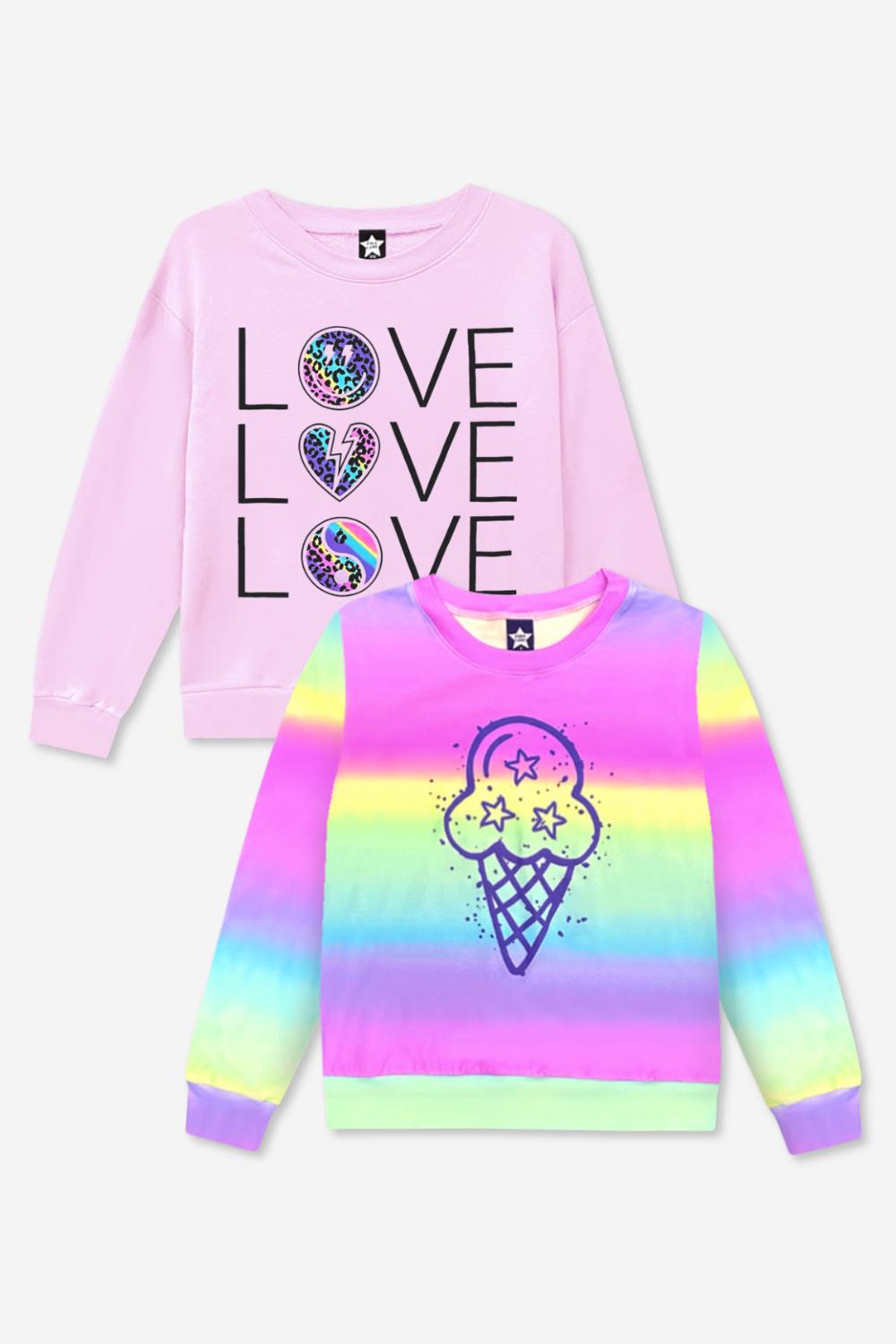 2-Pack Simply Soft Long Sleeve Crew Top