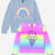 Vintage Denim Rainbow Smile | Rainbow Graffiti Ice Cream - NEW!