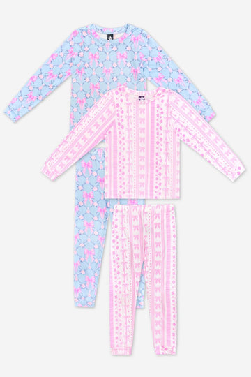 2-Pack Simply Soft L/S Slim Lounge Set