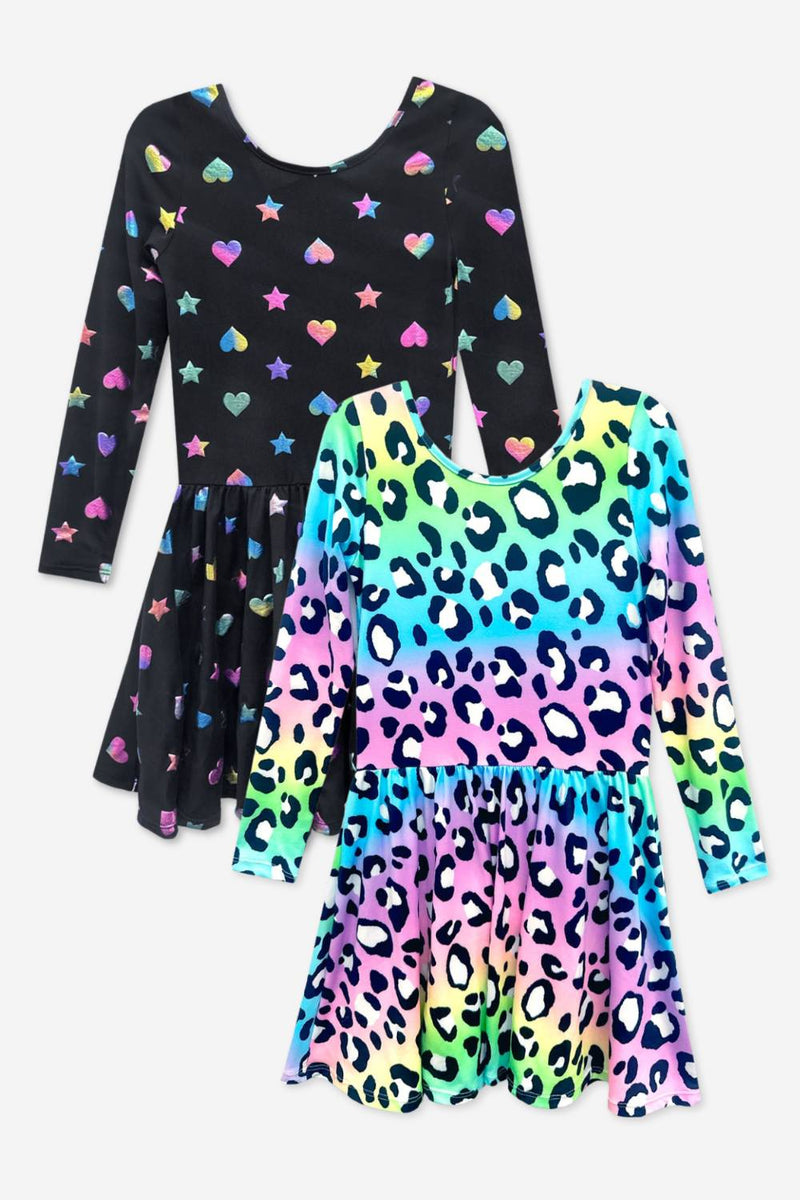 2-Pack Simply Soft L/S Dress.