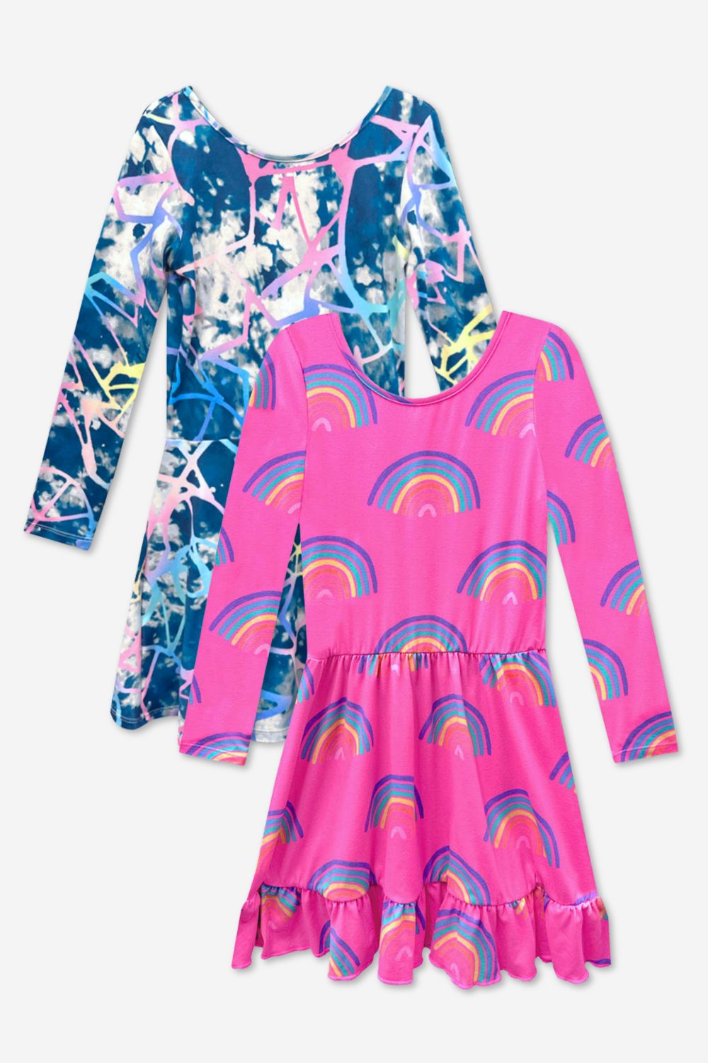 2-Pack Simply Soft L/S Dress.