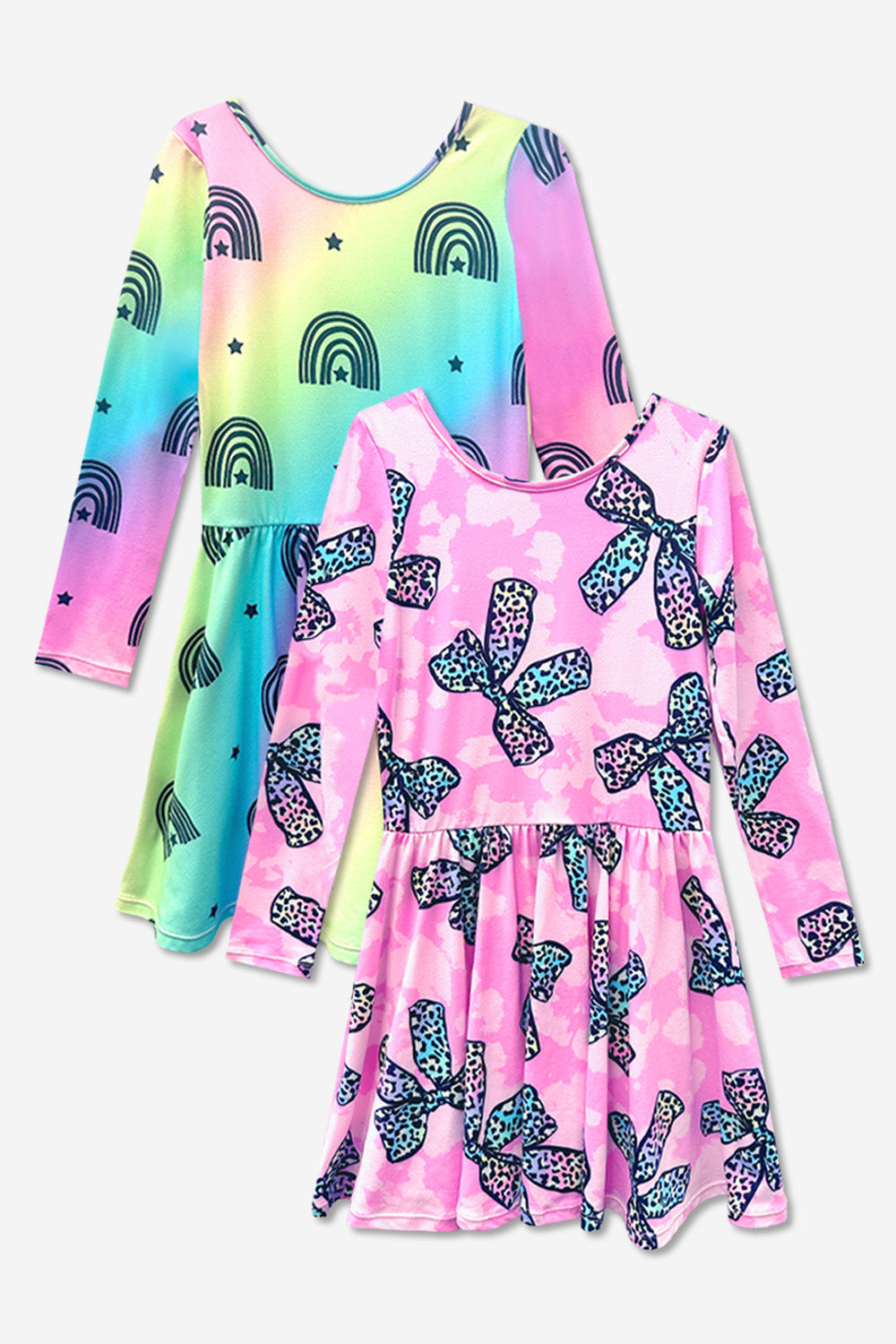 2-Pack Simply Soft L/S Dress.