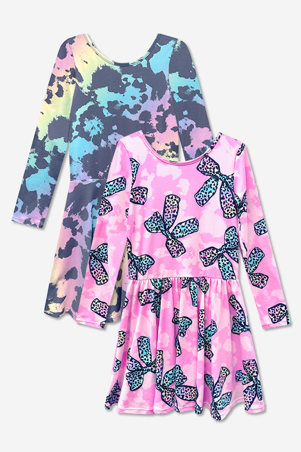 2-Pack Simply Soft L/S Dress.