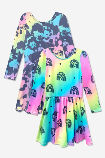 2-Pack Simply Soft L/S Dress