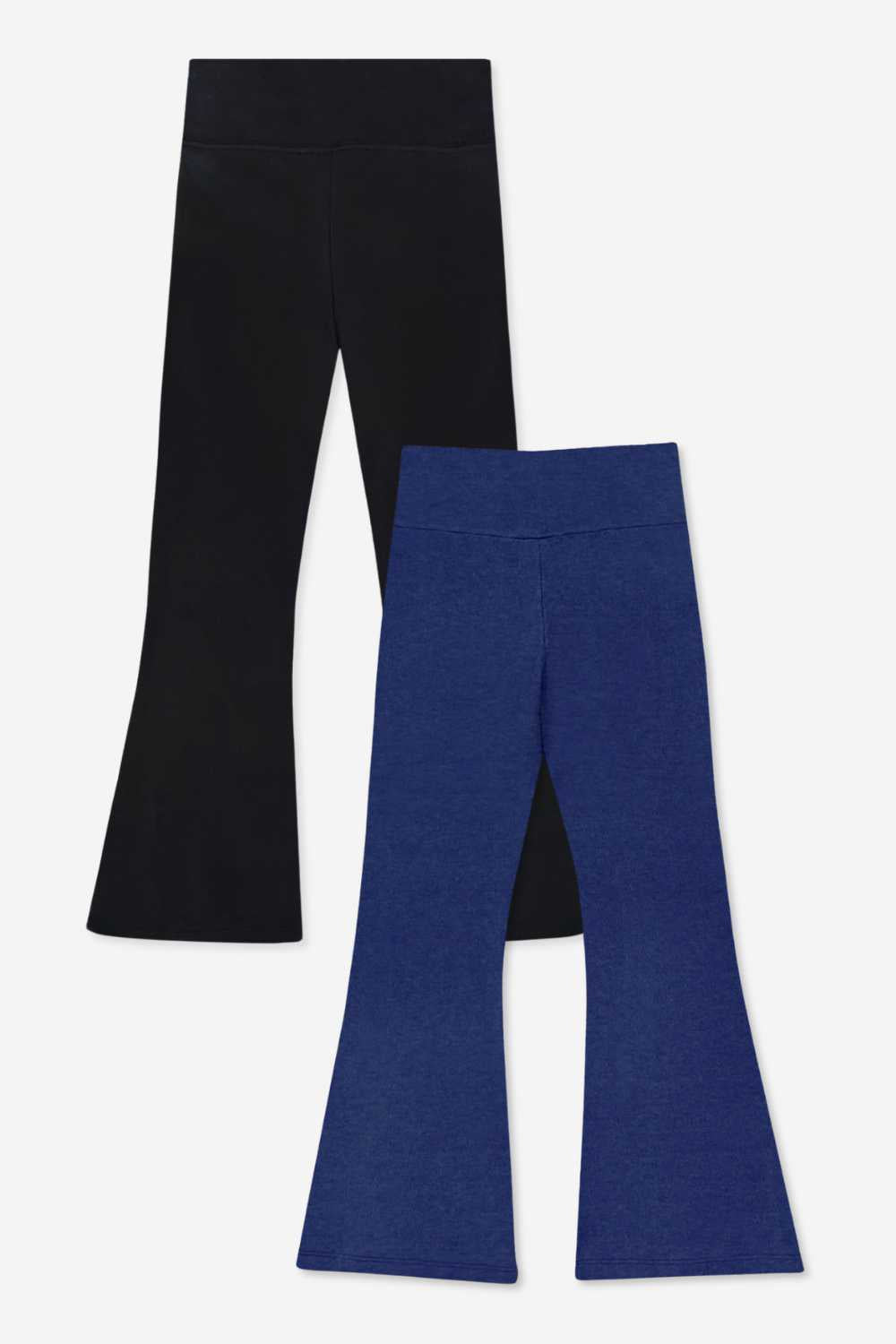 2-Pack Simply Soft Luxe Flare Legging - Black | Navy Blue - NEW!