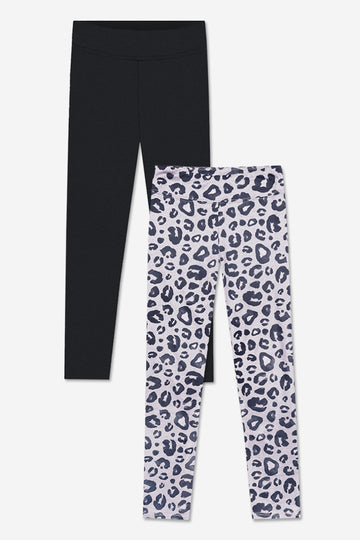 2-Pack Simply Soft Luxe Legging - Black | Taupe Black Leopard - NEW!
