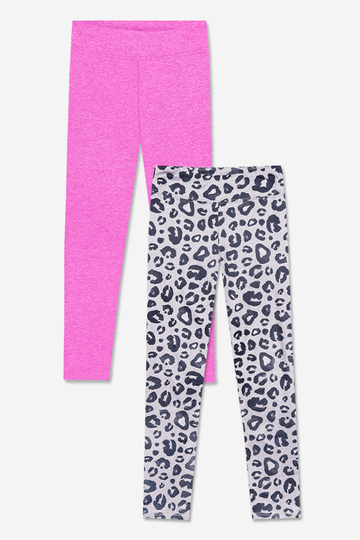 2-Pack Simply Soft Luxe Legging - Dark Pink | Taupe Black Leopard - NEW!