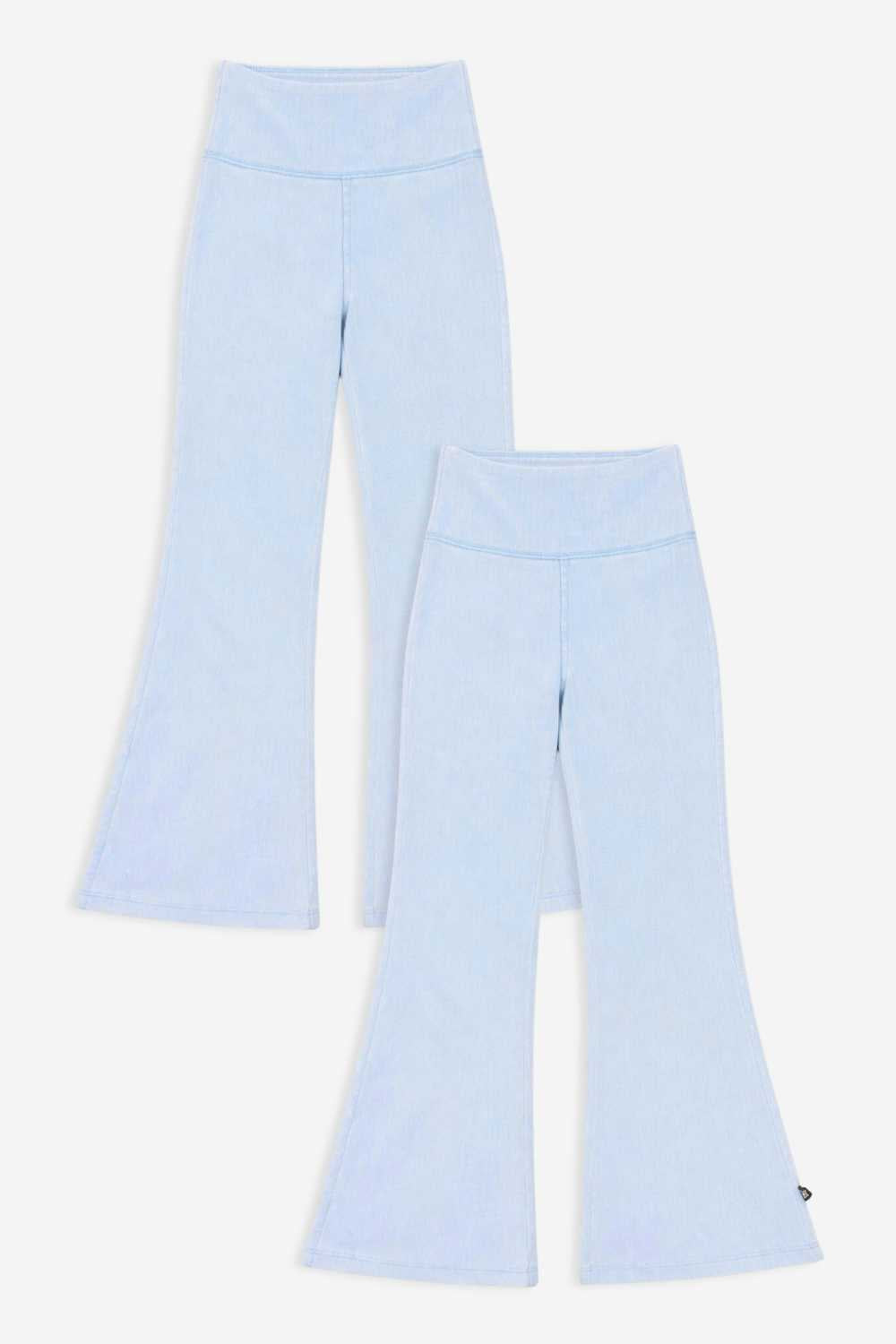 2-Pack Super Stretch Soft Denim Flare Jegging