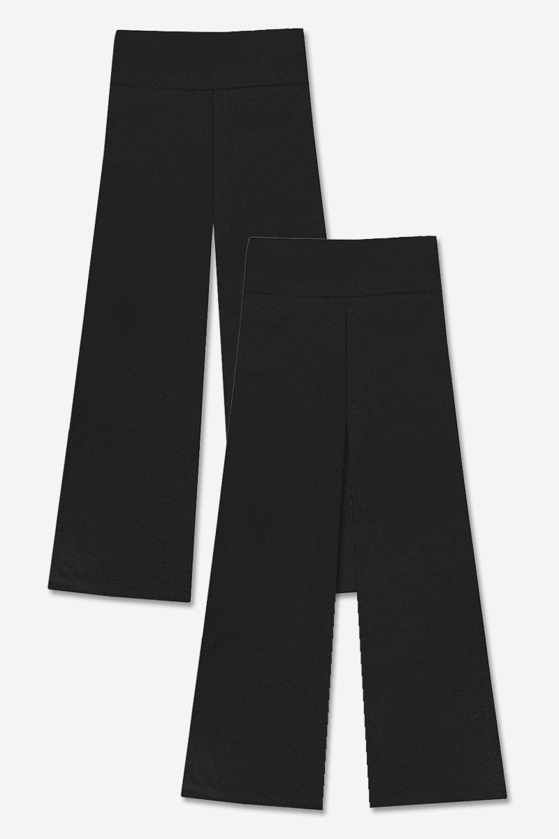 2-Pack Simply Soft Luxe Wide Leg Pant - Black