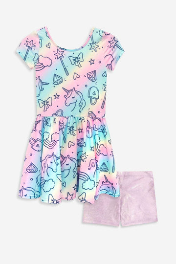 Softest Girls Dresses In Fun Bright Original Prints  Tagged "Size_14"   PixieLane