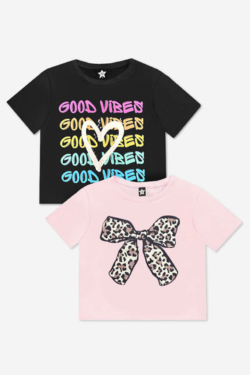 2-Pack Washed Cotton Drop Shoulder Tee