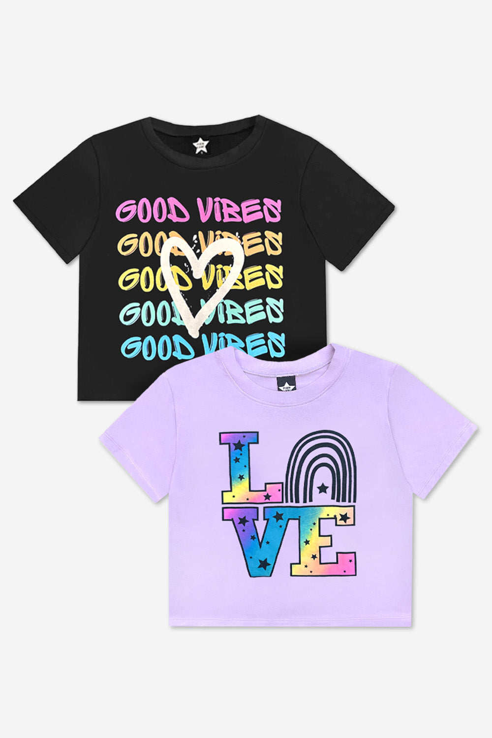 2-Pack Washed Cotton Drop Shoulder Tee