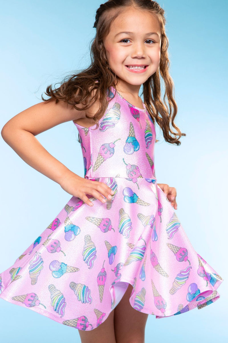 Glitter Tank Super Twirl Dress